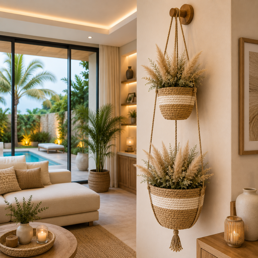 Suspension interieur plante