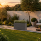 Jardinière haute rectangulaire extérieur