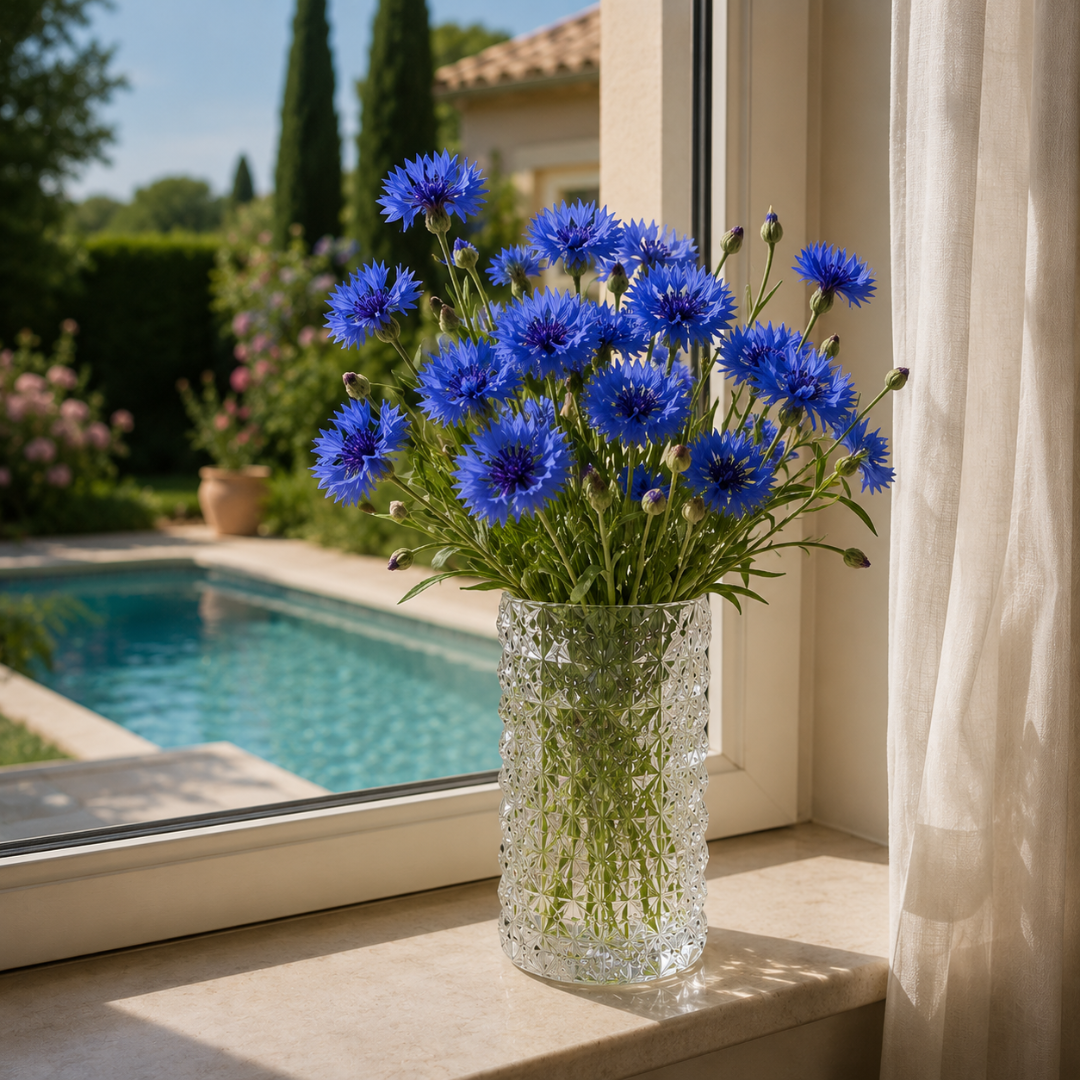Vase en cristal de boheme