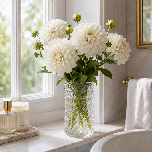 Vase en cristal de boheme