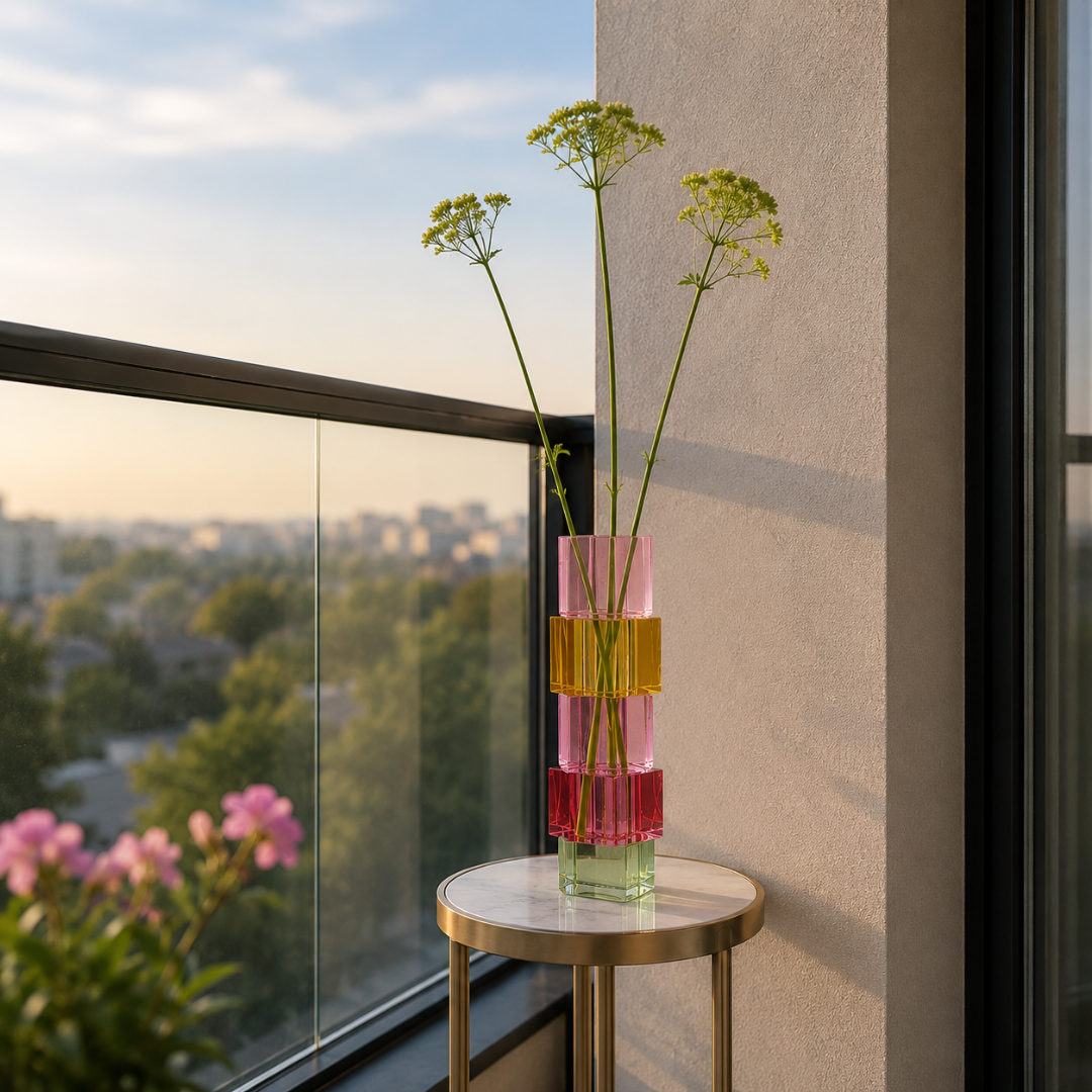 Vase géométrique