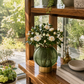 Vase vert emeraude