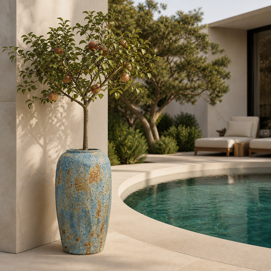 Grand vase chinois porcelaine