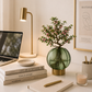 Vase vert emeraude