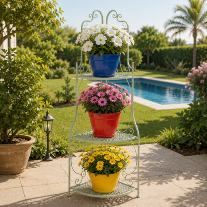 Colonne pour plante extérieur