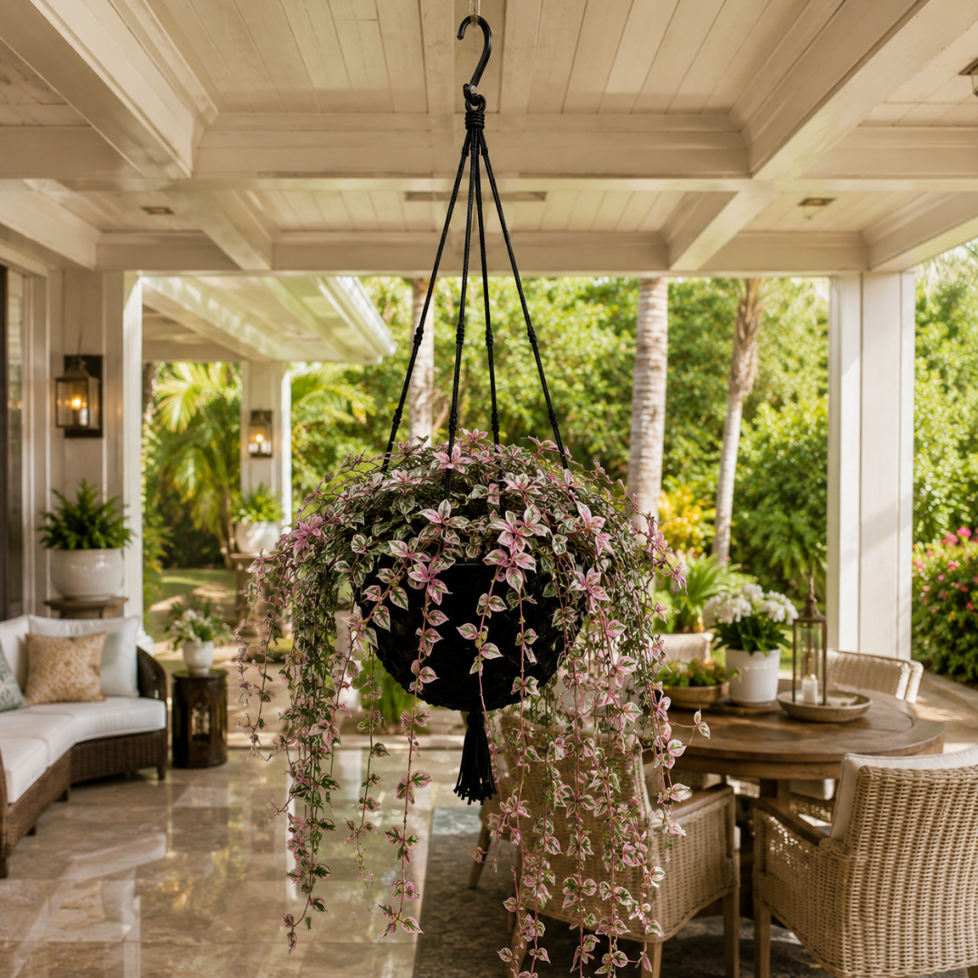 Suspension plante exterieur