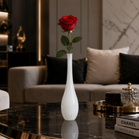 Vase soliflore en verre