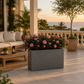 Jardinière haute rectangulaire extérieur