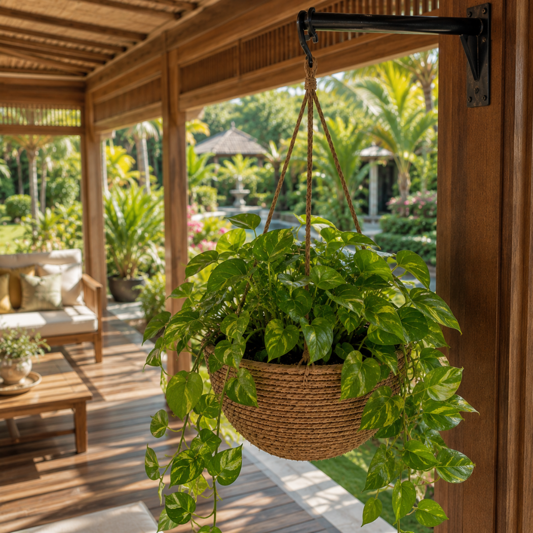 Suspension pour plante verte