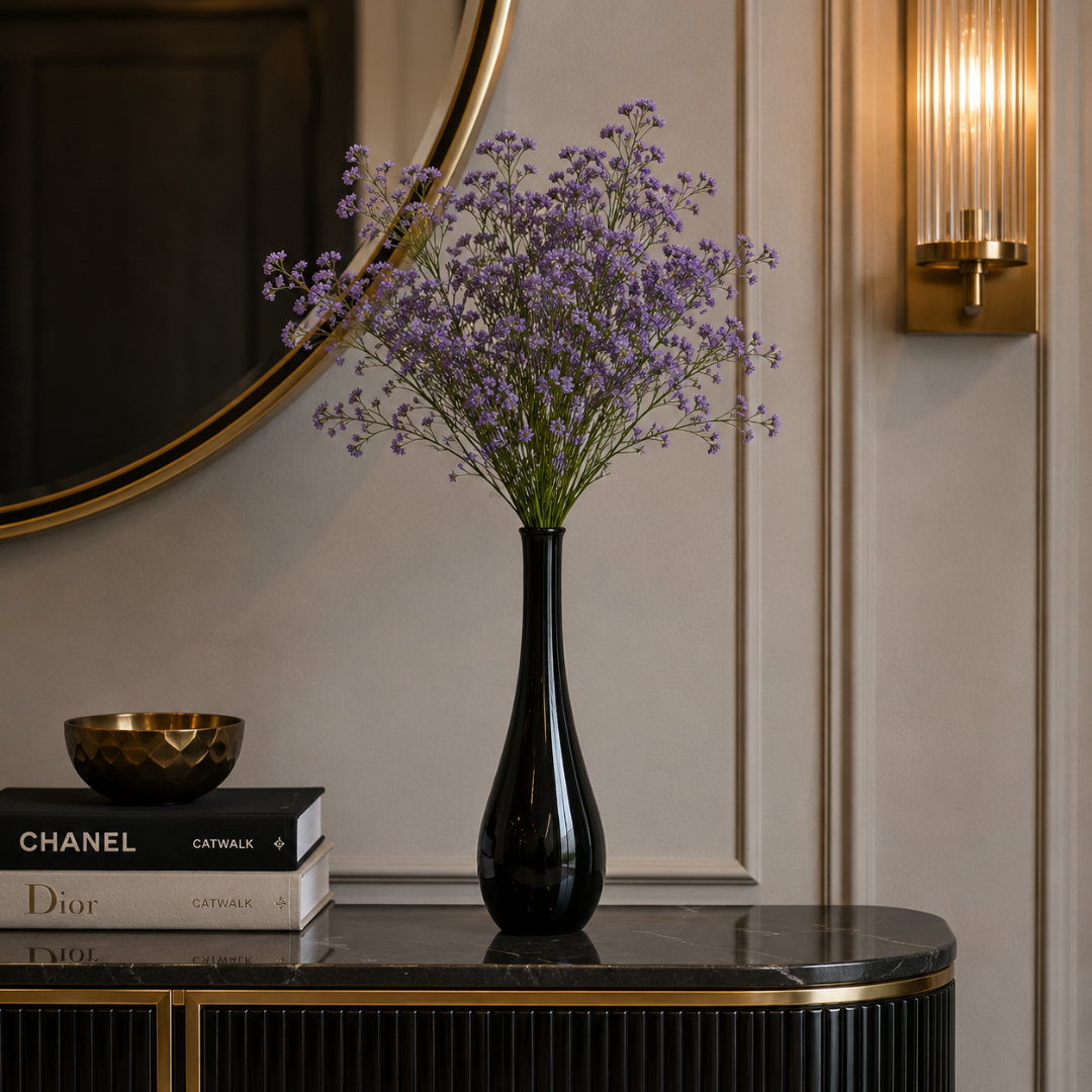 Vase soliflore en verre