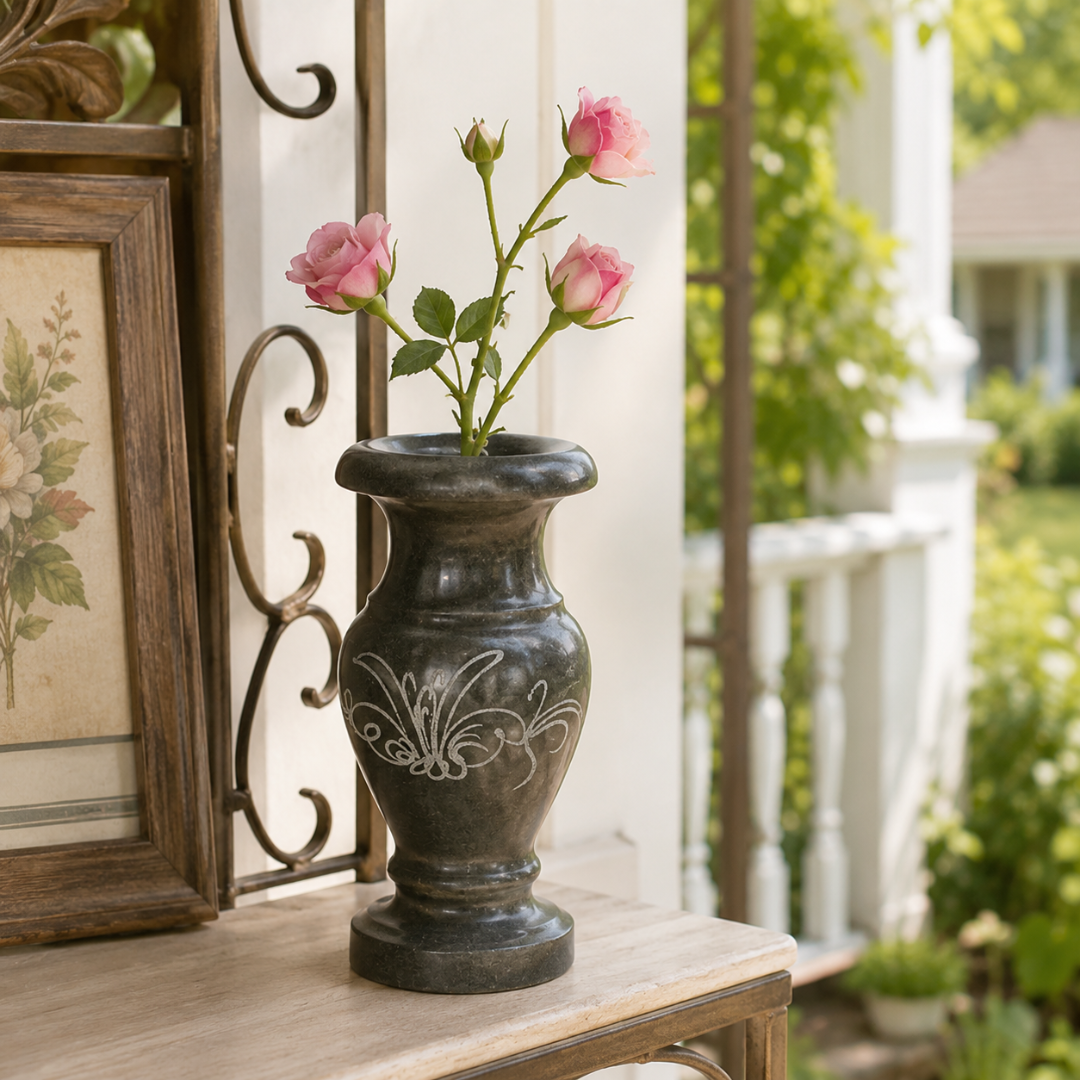 Vase en granit