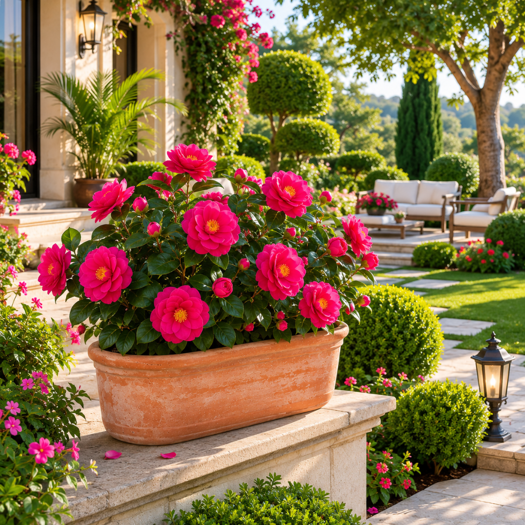 Petite jardinière terre cuite