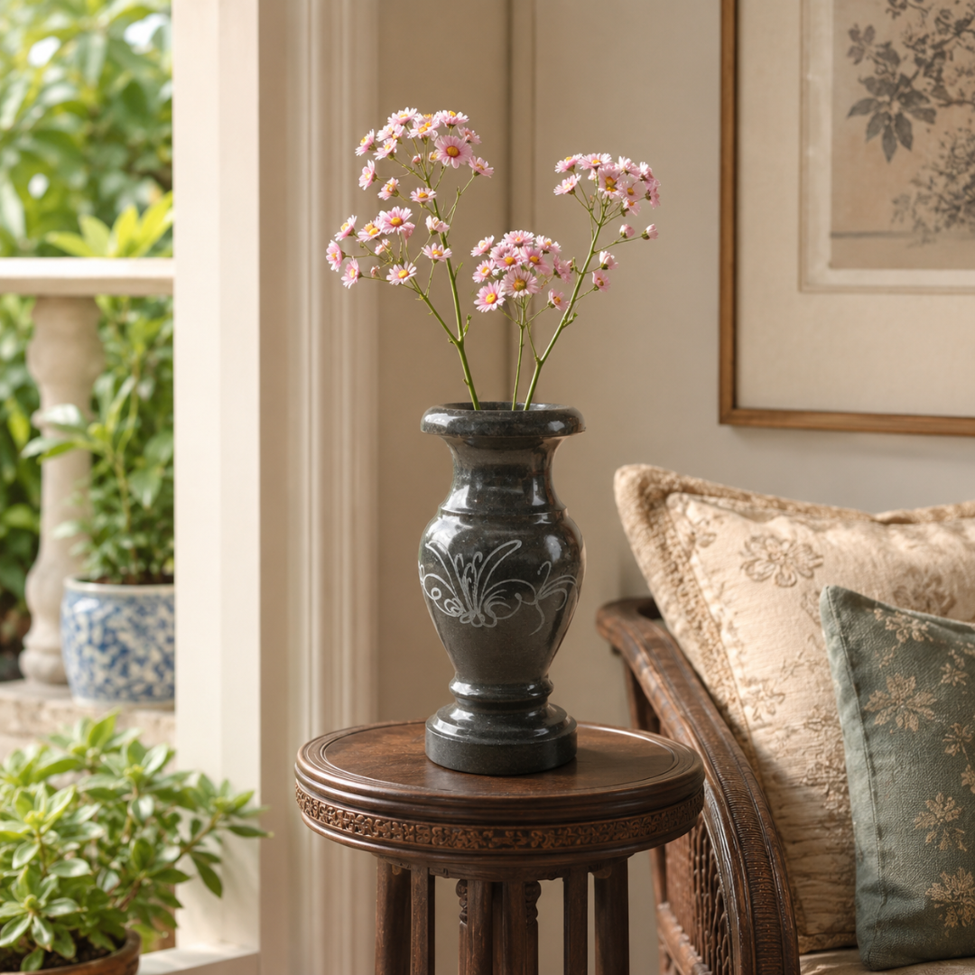 Vase en granit