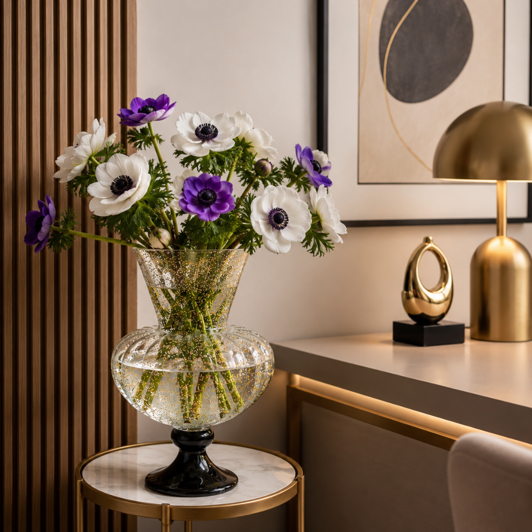 Vase sur pied