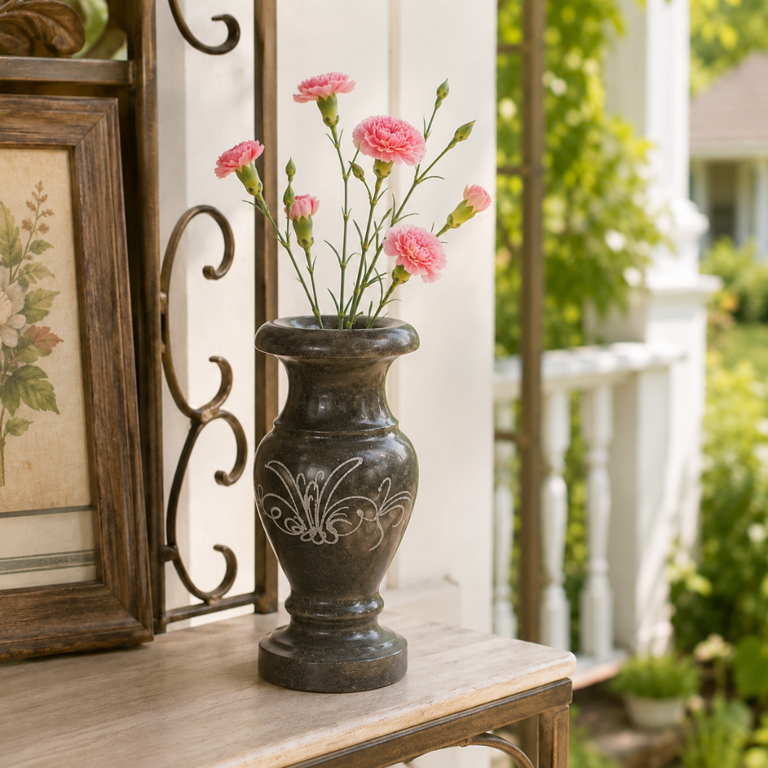 Vase en granit