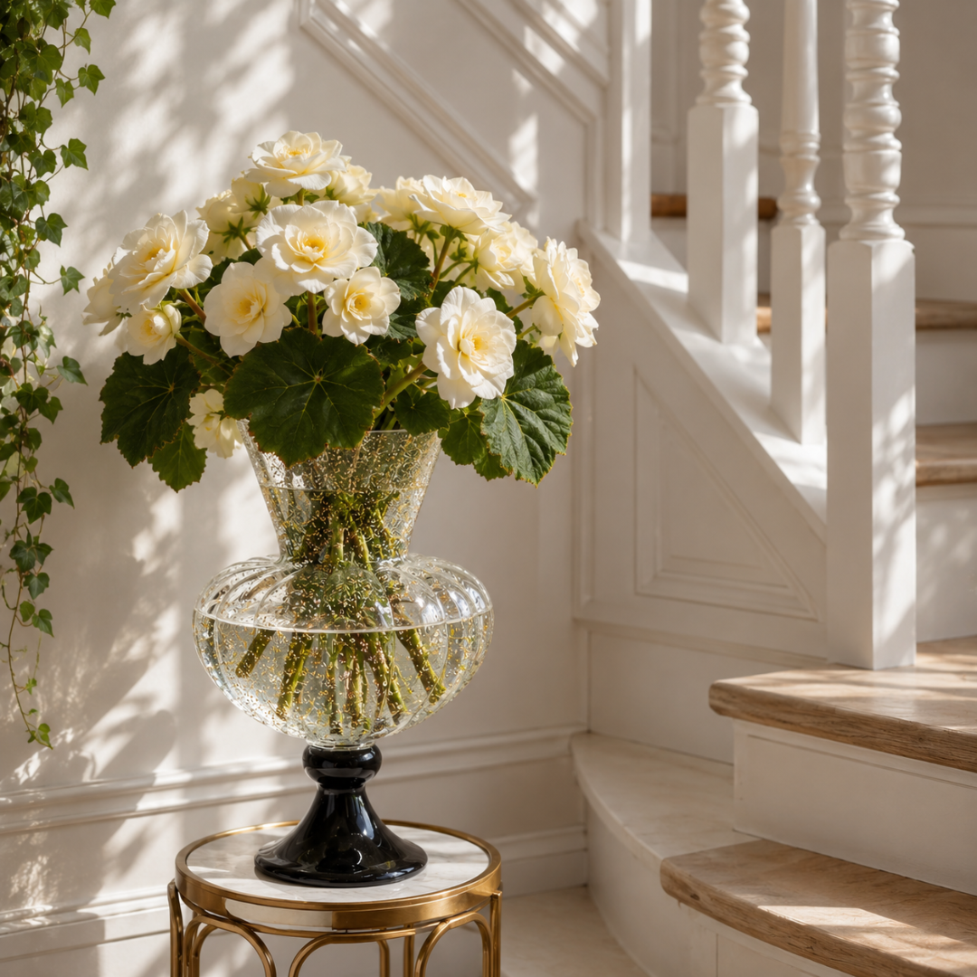 Vase sur pied
