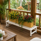 Support métal pour jardinière