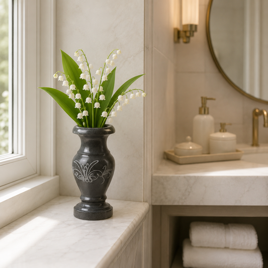 Vase en granit