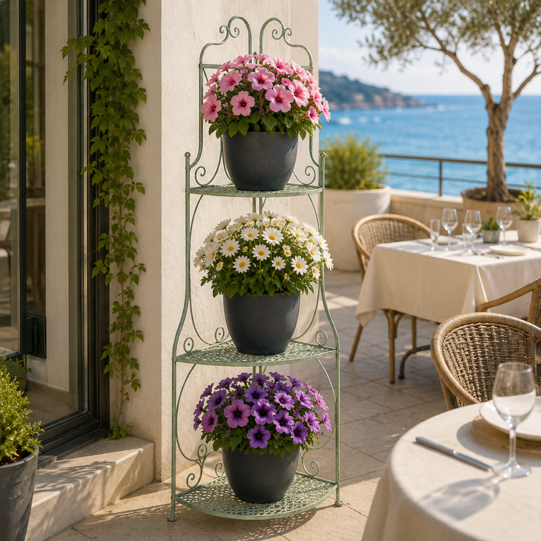 Colonne pour plante extérieur