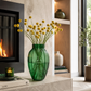 Vase vert foncé