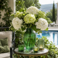Vase vert foncé