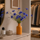 Vase jaune moutarde