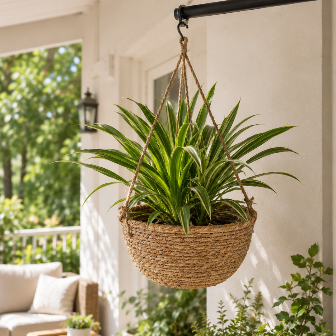Suspension pour plante verte