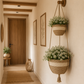 Suspension interieur plante