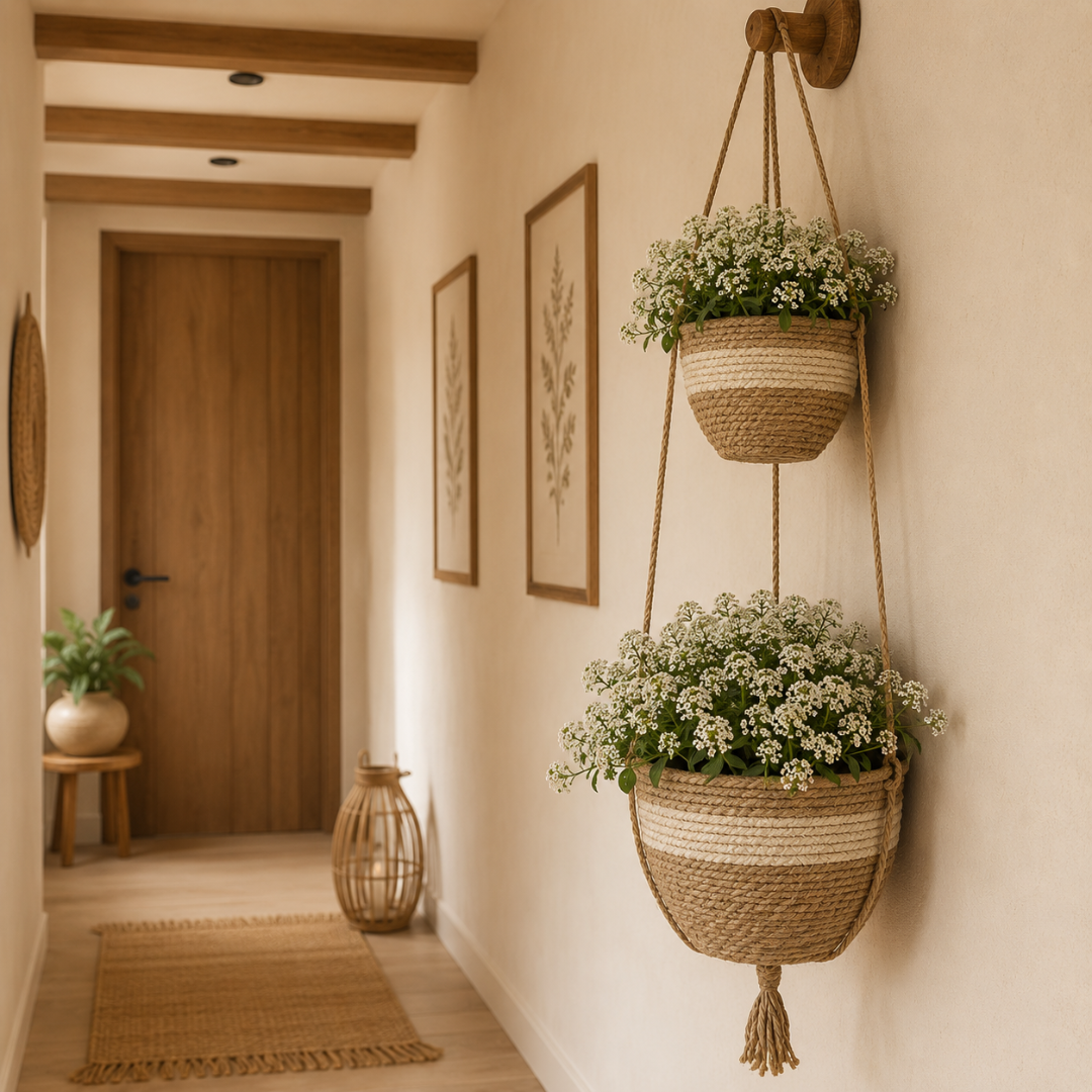 Suspension interieur plante