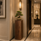 Colonne en bois pour plante