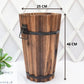 Grand pot de fleur bois