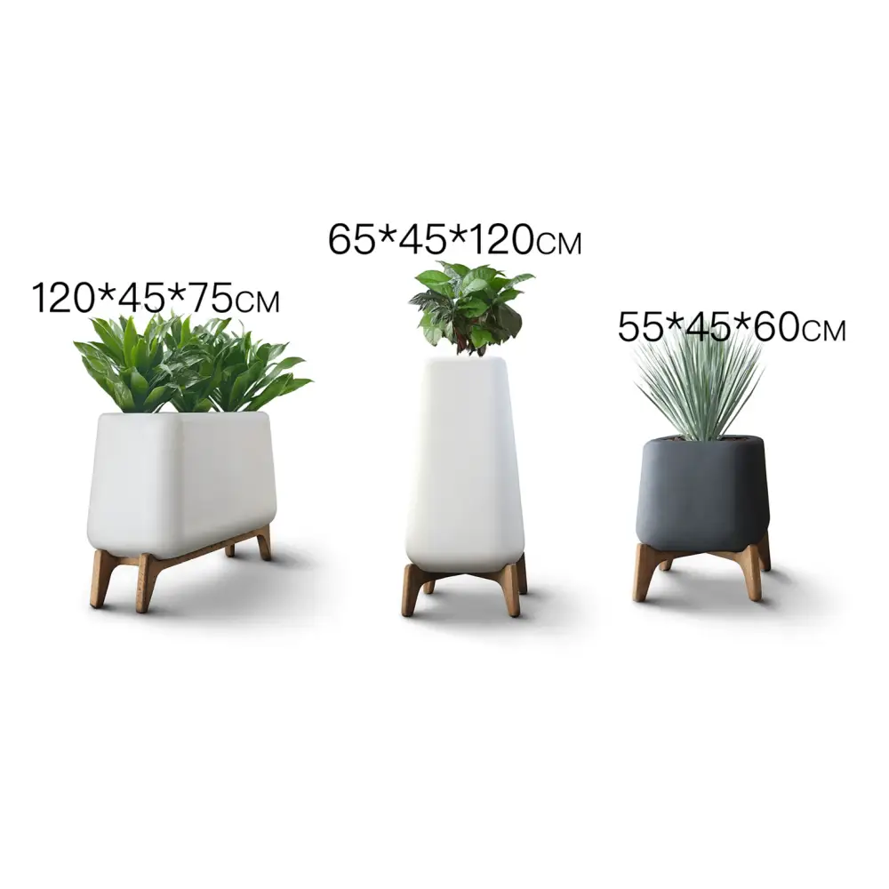 Grand pot de fleur design