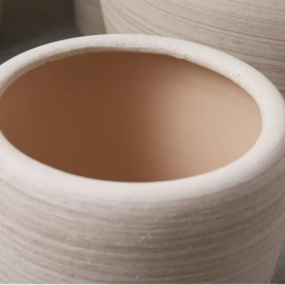 Grand pot de fleur en céramique