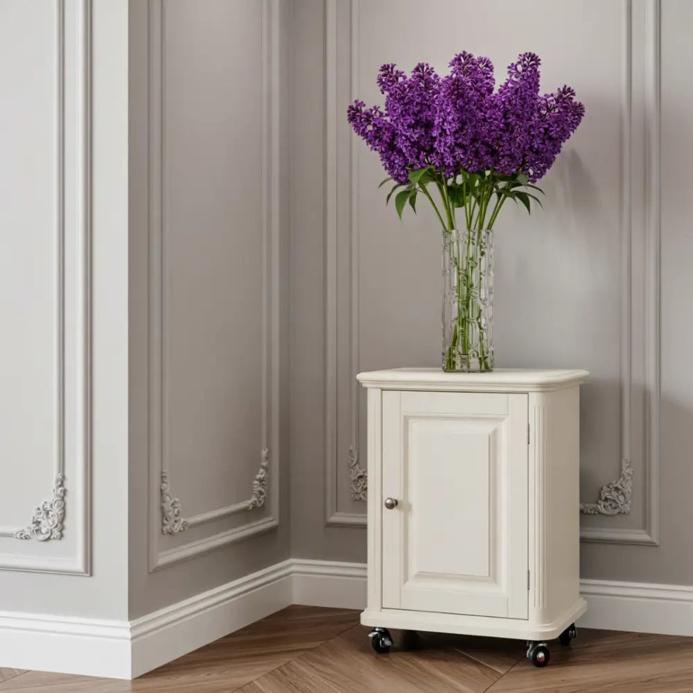 Grand pot de fleur en verre