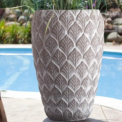 Grand pot de fleur extérieur