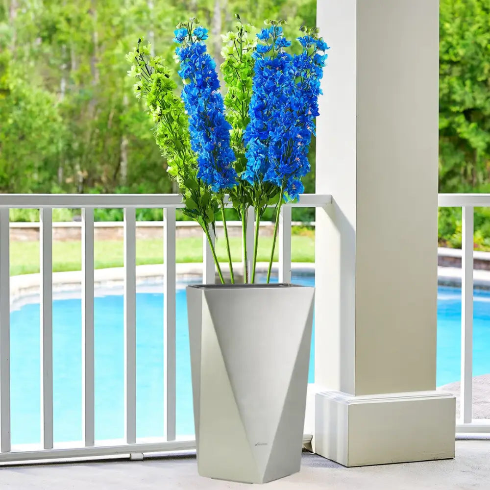 Grand pot de fleur exterieur 80 cm - Cendre