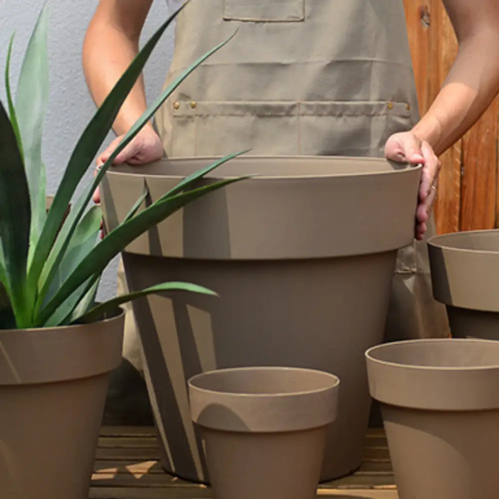 Grand pot de fleur jardin