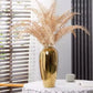 Grand vase deco doré - 34 cm