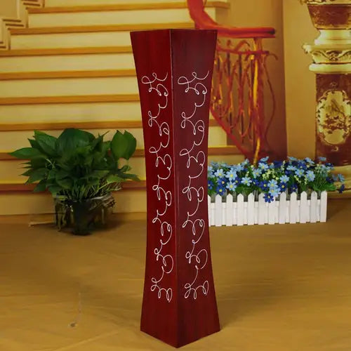 Grand vase design pas cher - Style 1 / Rouge