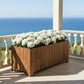Grande jardinière en bois