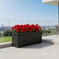 Grande jardinière pour terrasse