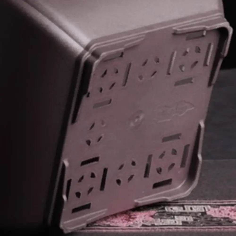 Gros pot de fleur carré