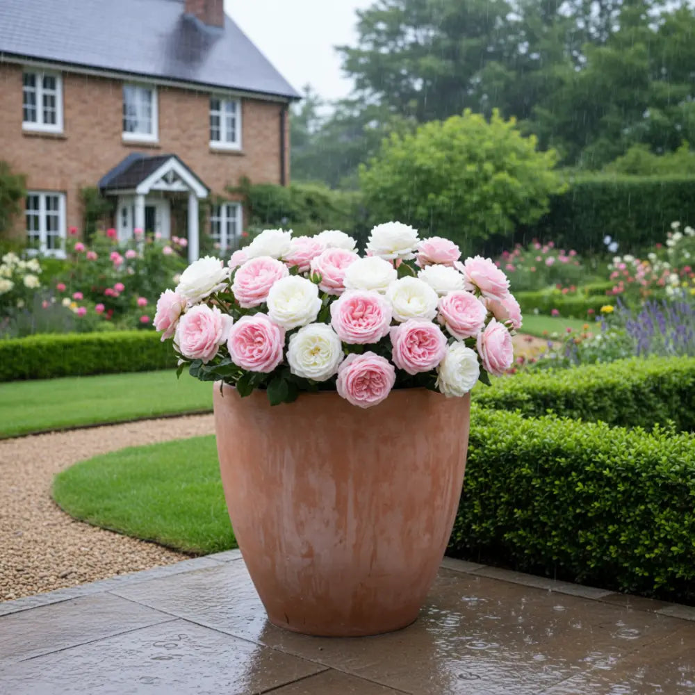 Gros pot de fleur en terre cuite pas cher