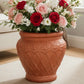 Gros pot de fleur exterieur en terre cuite
