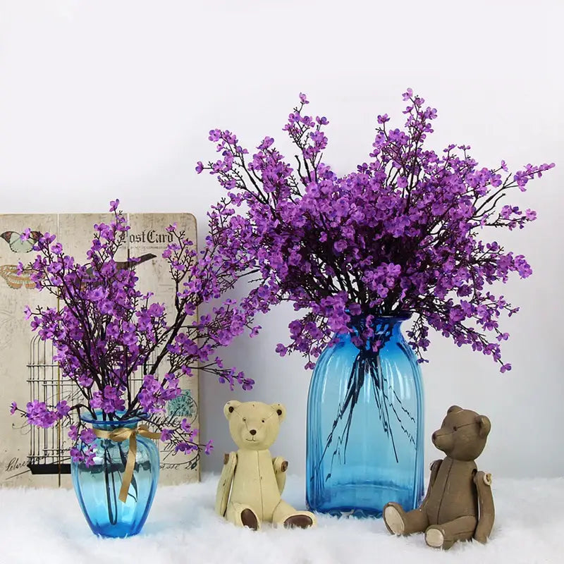 Gypsophile artificiel violet