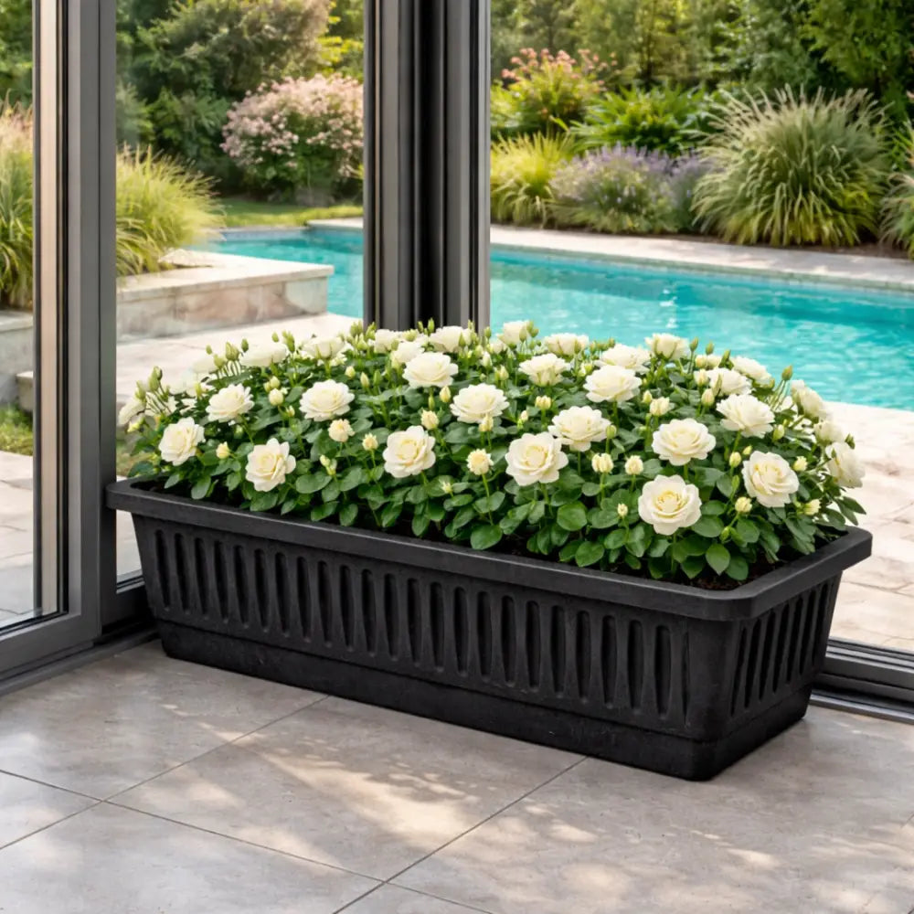 Jardinière 70 cm plastique