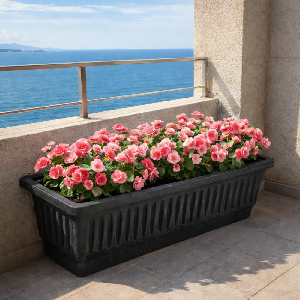 Jardinière 70 cm plastique