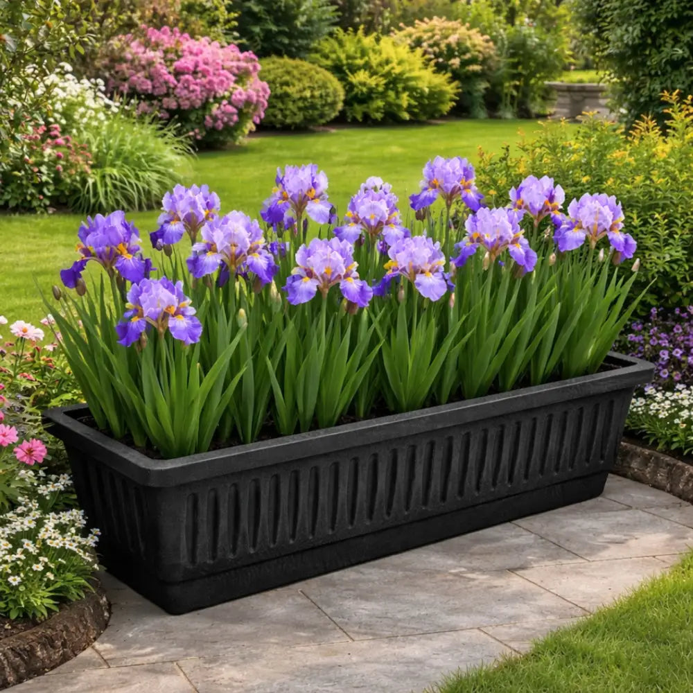 Jardinière 70 cm plastique