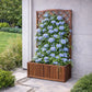 Jardinière à treillis de jardin