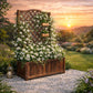 Jardinière avec treillis 150 cm